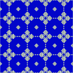 metal pattern on a blue background. 