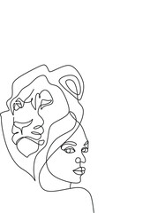 Zodiac signs line art