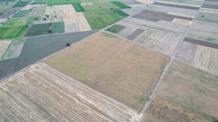 aerial view fields