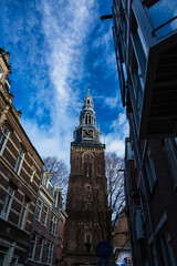 Fototapeta premium オランダ アムステルダムの旧教会