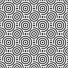 Overlapping Circles Pattern. Seamless pattern. Abstract Background. Ethnic pattern background.