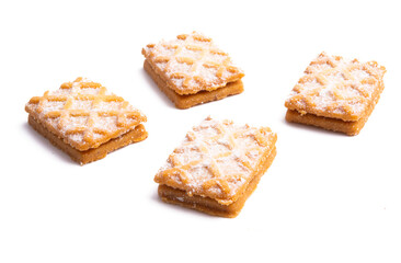 biscuit double isolated