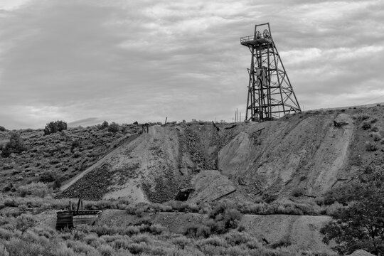 The old mine, Silver Hill, Nevada