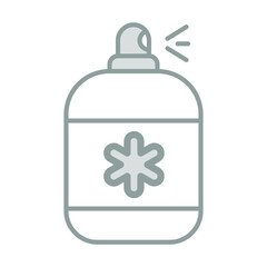 Sanitizer Healthcare Medical, vector graphic Illustration Icon.