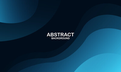 Abstract blue wave background. Eps10 vector