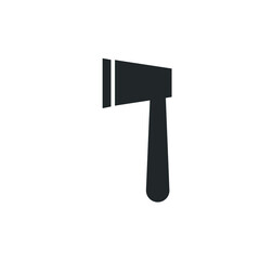 ax, chisel, hatchet isolated vector icon