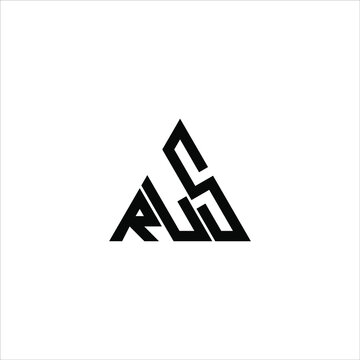 RLS letter logo creative design. RLS unique design

