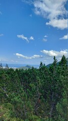 The landscape of the Slovak Tatras