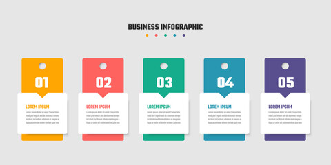 business infographic design, vector illustrations