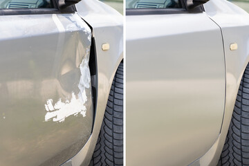 Car Dent Repair Before