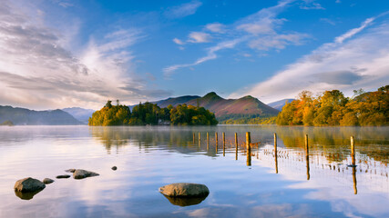 lake in the mountains