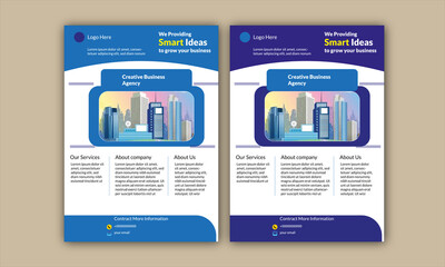 Fototapeta premium Business Flyer Design