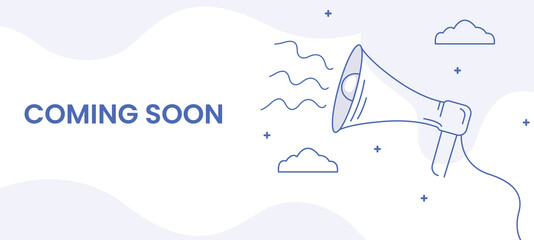 Coming soon website page minimal design