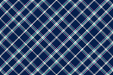 Plaid pattern seamless. Check fabric texture. Stripe square background. Vector textile design.