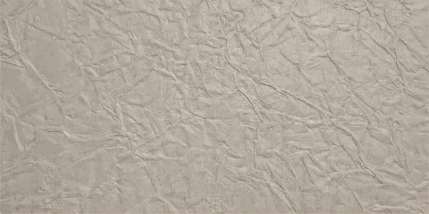 Abstract craft texture of crumpled paper, background and wallpaper. Beige vector illustration.