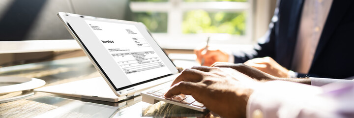 Online Digital Invoice Document