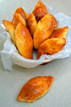 Traditional russian homemade pies