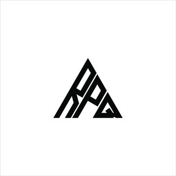RPQ letter logo creative design. RPQ unique design