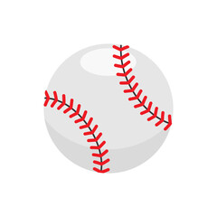 Baseball Isometric Ball Composition
