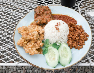 rice with chicken
