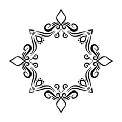 Mandala Art can be used for artwork decoration, coloring or tattoo design.