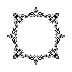 Mandala Art can be used for artwork decoration, coloring or tattoo design.