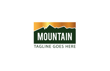 mountain logo design