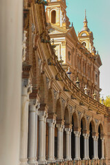 Old buildings at Plaza de España | Seville, Spain