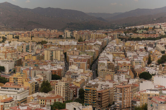 View over old spanish city | Malaga, Spain