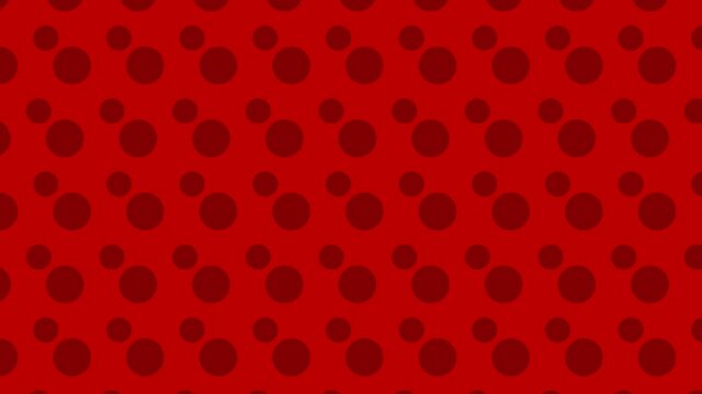red dots background