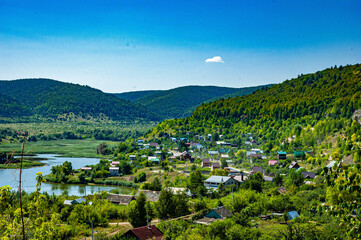Russia, Samara Luka National Park, Shiryaevo village!