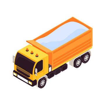 recommend clip art: Snow Carrier Truck Composition