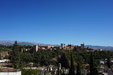 Fototapeta na wymiar La Alhambra de Granada