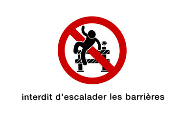 interdiction d escalader