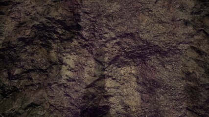 Red Striped Rocky Dry Ground Texture Background 3D Rendering