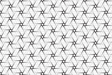 Naklejka premium Abstract hexagonal seamless pattern design