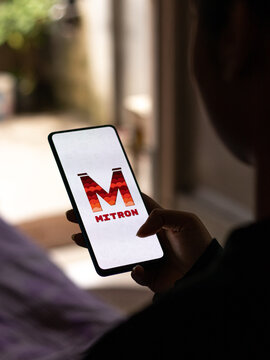 Assam, india - june 04, 2020 : Mitron a pakistani app.