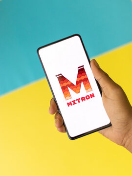 Assam, india - june 04, 2020 : Mitron a pakistani app.