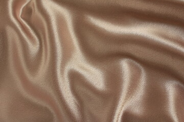 Fototapeta premium Draped golden satin background