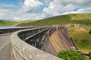 Elan valley in the summertime.