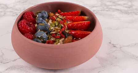 Overnight Oats With Fruit 1