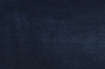Plakat Dark Blue jeans texture for background. Denim background
