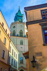 View of a church in Lublin, Poland