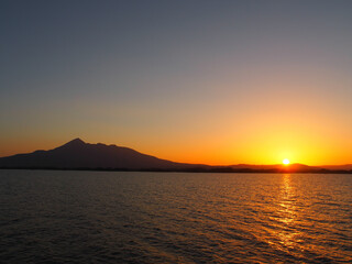 Sunset over Lake Nicaragua