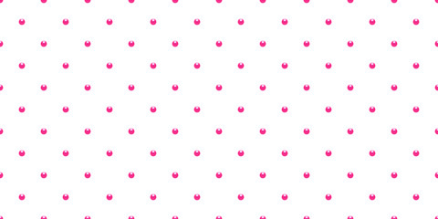 White luxury background with pink beads. vector illustration. 