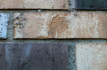 Closeup Photo of Brick Wall