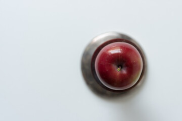 close up of a crab apple