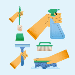 five tending to household icons