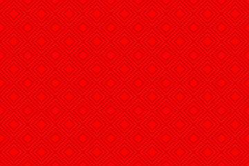 Red luxury background with beads. Vector illustration. 