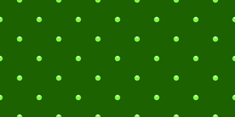 Green luxury background with beads. Vector illustration. 